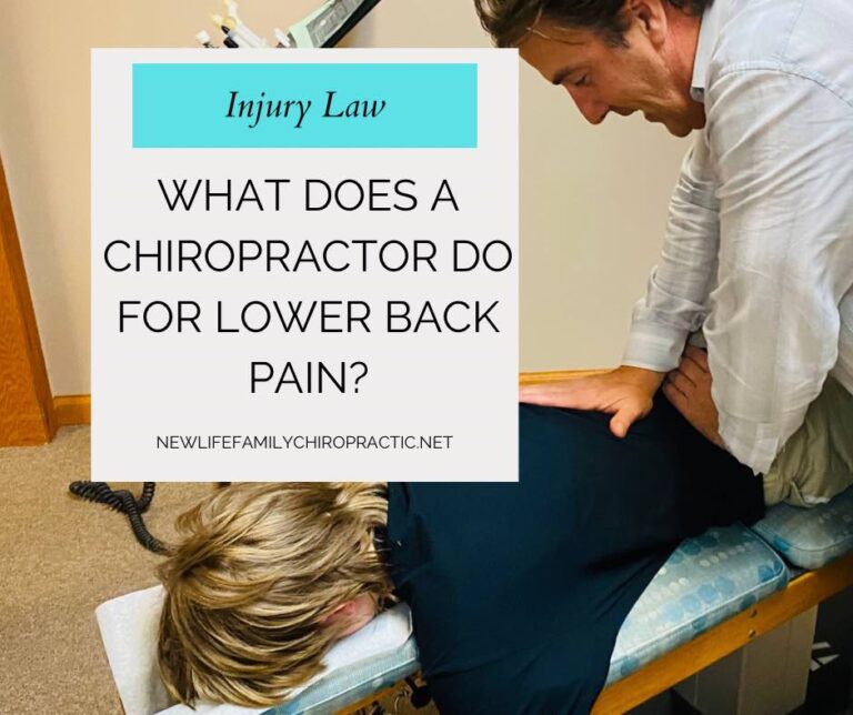 What does a chiropractor do? Injury Law